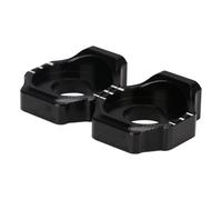 Rear Brake Disc Cover Front Disc Guard Rear Brake Disc Guard Cover Chain Adjuster Axle Block Fit For Surron X160 X260 MX3 MX4(Black)