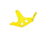 Rear Brake Disc Cover Front Disc Guard Rear Brake Disc Guard Cover Fit For Suzuki DR-Z 400 DRZ400S DRZ400E(Yellow)