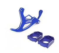 Rear Brake Disc Cover Rear Brake Disc Rotor Protector Cover Axle Blocks Chain Adjuster Fit For Yamaha YZ125 YZ250 YZ250F YZ450F YZ YZF Front Disc Guard(Set B)