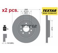 REAR BRAKE DISC FITS: CADILLAC BLS 2.0 T AWD/2.8 T AWD/2.0 T/2.8 T/1.9 D/2.0