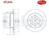 REAR BRAKE DISC FITS: FITS FOR NISSAN PRIMERA 2.0 D/1.6/2.0/2.0 GT 4X4/2.0 4X