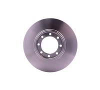 Rear Brake Disc Fits Iveco Daily 5 Van Platform/Chassis HELLA 8DD 355 117-481