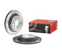 09.R124.21 Rear Brake Discs 2 Pieces Pair 330mm Diameter Vented Braking Brembo