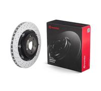 Brembo Prime Line Floating Vented Two-Piece Brake Disc - Drilled 09.A190.33