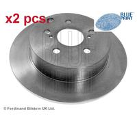 REAR BRAKE DISC FITS: TOYOTA VERSO 1.6 /1.8 /2.0 D-4D /2.2 D-4D /2.2 D-CAT AU