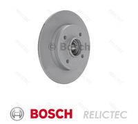 Bosch 0 986 479 275 Rear Axle Brake Disc Fits Citroen DS Peugeot