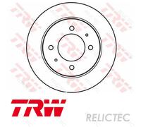 Rear Brake Disc for Hyundai:ELANTRA,II 2,COUPE,I 1 58411-28300 58411-29310