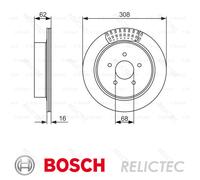 2x Brake Discs Pair Vented fits NISSAN ELGRAND E51 3.5 Rear 02 to 10 VQ35DE Set