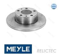 2X MEYLE BRAKE DISC REAR AXLE FOR IVECO DAILY DAILY DAILY SCUDATO