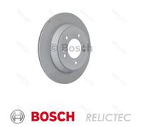 2x Brake Discs Pair Solid fits KIA CARENS Mk4 2.0 Rear 2013 on G4NC 284mm Set