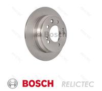 2x Brake Discs Pair Solid fits KIA SPORTAGE SL Rear 1.6 2.0 1.7D 2.0D 2010 on