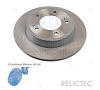 Pair of Rear Brake Disc Fits KIA Cee’d Proceed Blue Print ADG043195