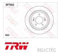 TRW Brake disc HYUNDAI,KIA DF7953 584113V500,58411G2700,S584113V500 Brake rotor,Brake discs,Brake rotors 584113V500,584113Q000,584113R700,584113V500