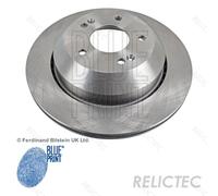 2x Brake Discs Pair Vented fits KIA SORENTO Mk3, UM 3.3 Rear 2015 on G6DF 314mm
