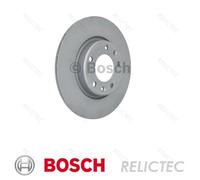 2x Brake Discs Pair Solid fits OPEL COMBO X19 Rear 1.2 1.5D 1.6D 2018 on 268mm