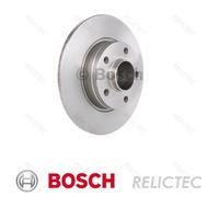 Bosch Brake Disc Rear Diameter 280mm Solid With ABS Sensor Ring 0986479271