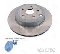 Blue Print ADS74338 Brake Disc Set (2 Brake Disc) rear, internally ventilated, No. of Holes 5