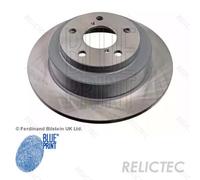 2x Brake Discs Pair Solid fits SUBARU LEGACY BD, BG, BG9 2.5 Rear 96 to 99 EJ25D