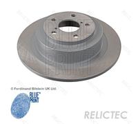 2x Brake Discs Pair Solid fits SUBARU OUTBACK BH9 2.5 Rear 00 to 03 EJ25 290mm