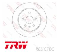 Rear Brake Disc for Suzuki Fiat:SX4,SEDICI 71768089 71750932 55611-55L00