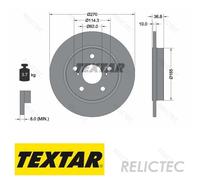 Rear Brake Disc for Toyota:AURIS,COROLLA 4243112280 4243102180 4243102170