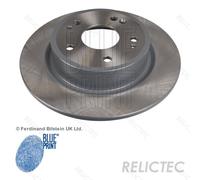 Blue Print Pair of Brake Disc Rotor ADH243134 fits Rear OE 42510-T7W-A01