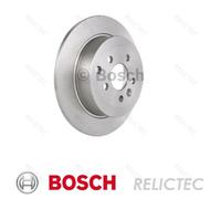 2x BOSCH 0 986 479 518 Brake Disc Rear Fits Land Rover Freelander 2 2.2 SD4 4x4