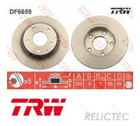 Rear Brake Disc Mazda:3 B45G-26-251A