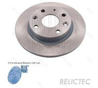 2x Brake Discs Pair Solid Rear 231mm ADM54339 Blue Print Set B4Y226251 Quality