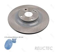 2x Brake Discs Pair Solid Rear 276mm ADM54374 Blue Print Set N0YY26251 Quality