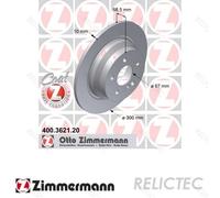 ZIMMERMANN COAT Z Brake disc 400.3621.20 300 10 6/5 5 112 solid Coated High-carbon MERCEDES-BENZ: E-Class Saloon, E-Class T-modell, CLS Coupe