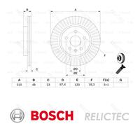 Rear Brake Disc Opel Vauxhall Saab:INSIGNIA A,9-5 13502199 13501303 13502199