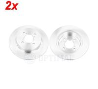 Rear Brake Disc OPTIMAL 2x Fits SUZUKI Swift IV 10- 5561168L00