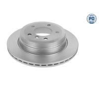 Rear Brake Disc Pair Fits BMW 1 3 Touring Coupe Convertibl MEYLE 315 523 0050/PD