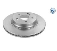Rear Brake Disc Pair Fits Mercedes C-Class T-Model Coupe MEYLE 015 523 0033/PD