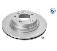 Rear Brake Disc Pair Set Fits BMW 3 Touring Convertible MEYLE 315 523 0031/PD