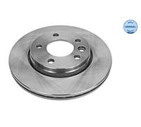 Rear Brake Disc Pair Set Fits VW Multivan MK5 Caravelle MK6 MEYLE 115 523 0020