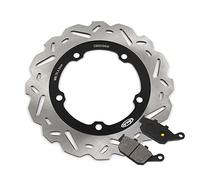 Rear Brake Disc Rotors and Pads Kit for Honda NC 750 X DCT 2014-2015 Motorcycle Replacement Accessories