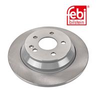 Rear Brake Disc Set Solid Fits Mercedes-Benz Vito Dualiner Febi 104951