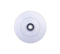 Rear Brake Disc Solid Fits Renault Clio MK2 Megane 1 Coach HELLA 8DD 355 123-351