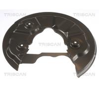 Triscan Brake Disc Splash Panel 8125 29280 Rear Left Cataphoretically Primed