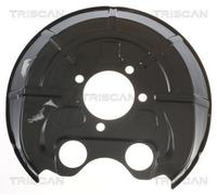 Brake disc cover Rear Axle Left cataphoretically primed 8125 24203 TRISCAN