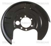 Rear Brake Disc Splash Panel Right TRISCAN Fits AUDI 80 Avant A4 91-01 8D0615612