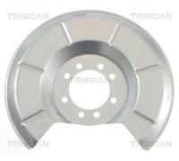 Triscan Splash Panel Brake Disc 8125 27205, Rear Axle, Cataphoretically Primed, Fits Volvo C30