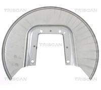 Triscan Rear Brake Disc Splash Panel 8125 28202 – Cataphoretic Primed – Fits Peugeot 206 1998-2009