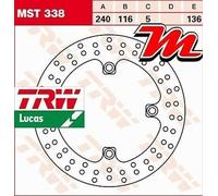 TRW Brake Discs, Rear Type Approved, Fixed