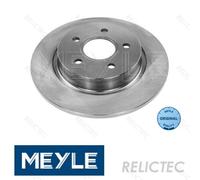 MEYLE Brake disc 515 523 0008 Rear Axle 280 11 5 108 solid VOLVO: V50, V40 Hatchback, S40 II, FORD: Focus 2, C-Max, Focus 2 Kombi