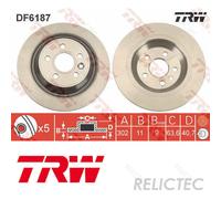 Rear Brake Disc Volvo:S60 II 2,V60,S80 II 2,V70 III 3,XC70 II 2,L 30769059