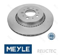 MEYLE 515 523 0011/PD Brake Disc Fits Volvo XC90 2.5 T AWD T6 AWD 3.2 AWD V8 AWD
