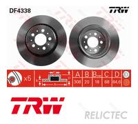 Rear Brake Disc Volvo:XC90 I 1,XC 86249260 8624926 31423152